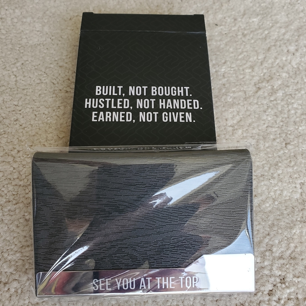 Business Card Cardholder Case "See You at the Top"